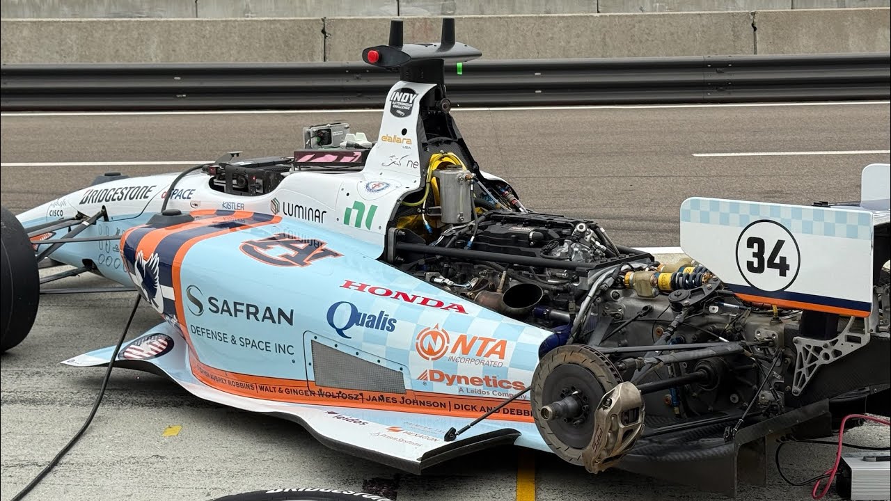 Laguna Seca Race 2025 - Auburn Autonomous Tiger Racing Livestream - YouTube