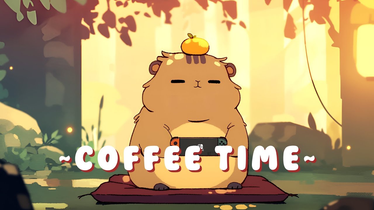 [60 Minutes] Capybara Beat Station - Relaxing Music for Work/Study ~ Dreamy Vibes ~ 🎵 | Backgroun...