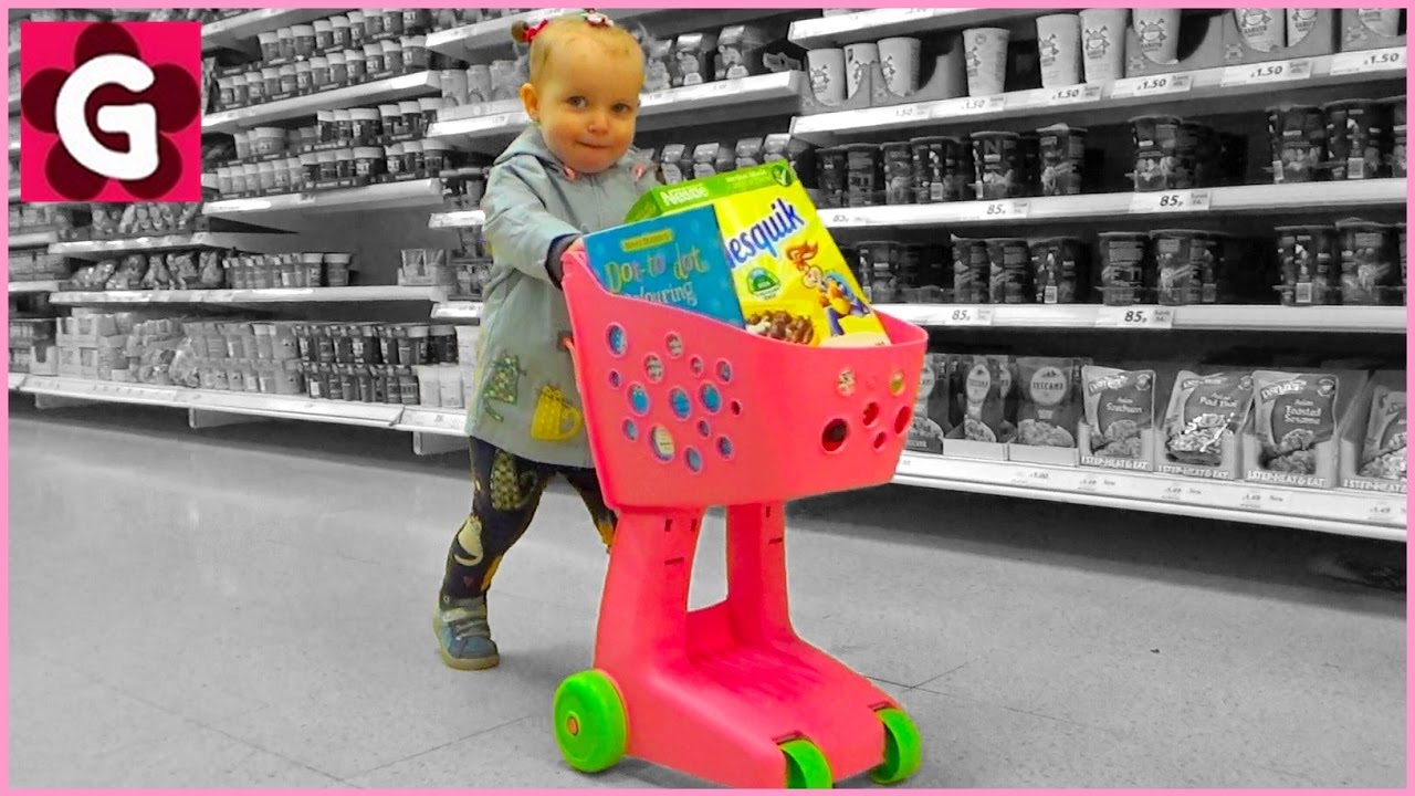 Gaby Loves Doing Grocery Shopping - Supermarket Song