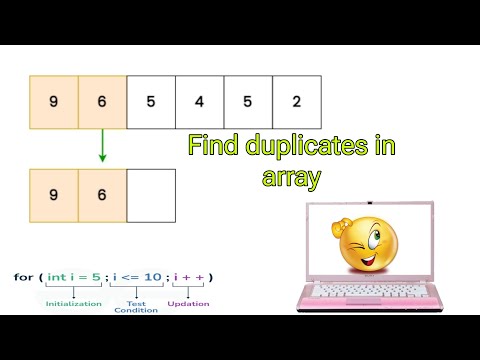 "Find Duplicates in an Array Using JavaScript | Simple & Efficient Method In Tamil