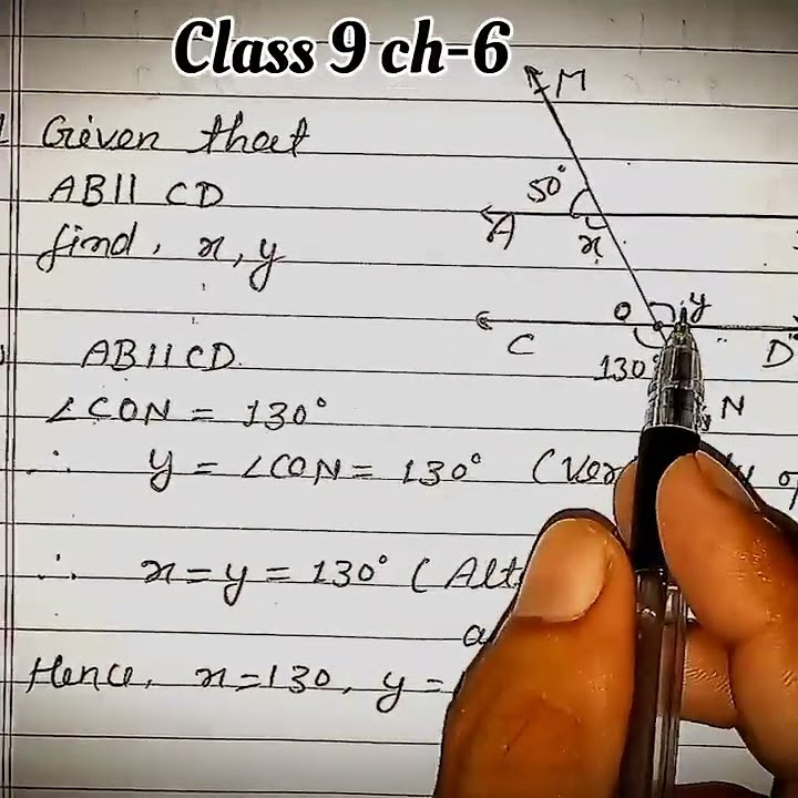 Class 9 exercise 6 2 question 1 solve in easy way for cbse and up
