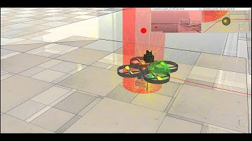 Floor Changing behaviour for quadrotor - VREP + ROS
