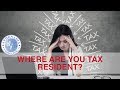 Personal Tax Residency