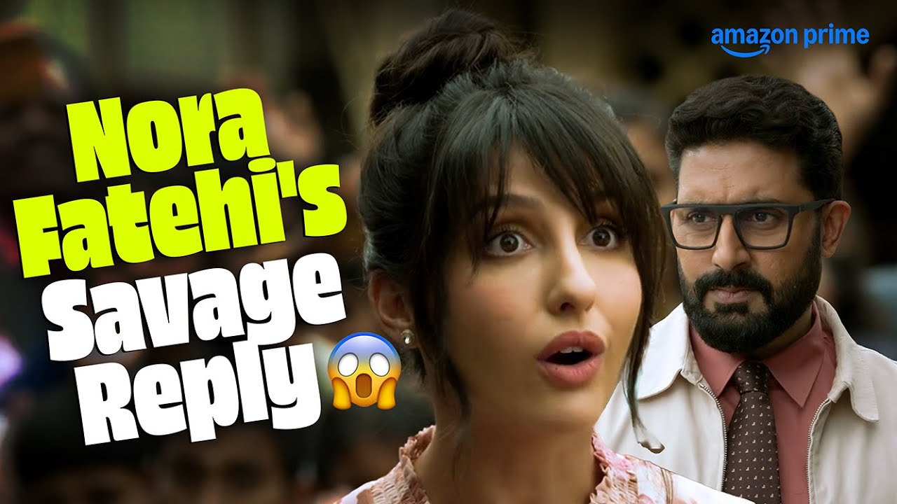Nora Fatehi's PARENTING Advice to Abhishek Bachchan | Be Happy | Prime Video India