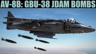 AV8B Harrier: GBU32/38 JDAM (TOO/PP)(Ripple/Single) Tutorial | DCS WORLD