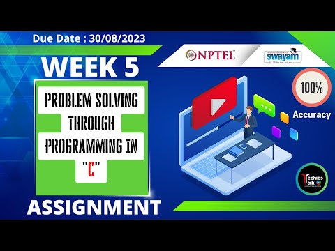 NPTEL Problem Solving Through Programming In C Week-5 Quiz Assignment Solution | July 2023 #nptel