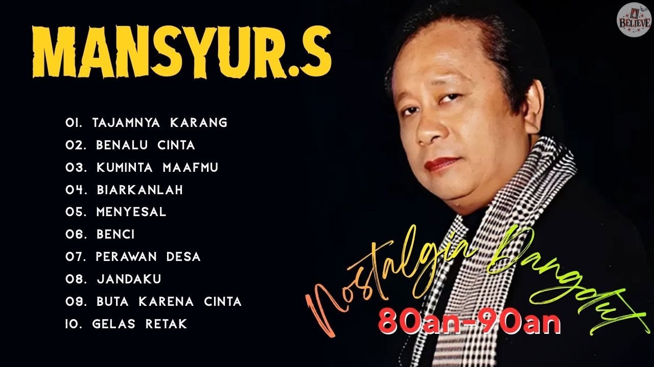 Mansyur S 🍓 Kumpulan Lagu Dangdut Lawas Terbaik Mansyur S  Full Nostalgia Original ✨