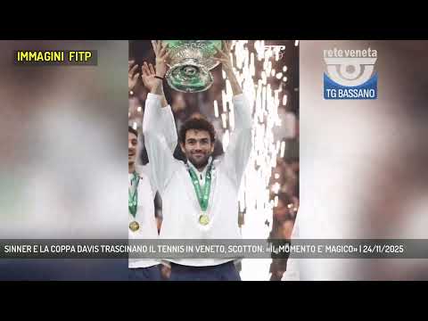 SINNER E LA COPPA DAVIS TRASCINANO IL TENNIS IN VENETO, SCOTTON: «IL MOMENTO E' MAGICO» | 24/11/2025