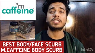 M.caffeine|body polishing scrub M.caffeine| product review & how to use.| M.Caffeine body polishing