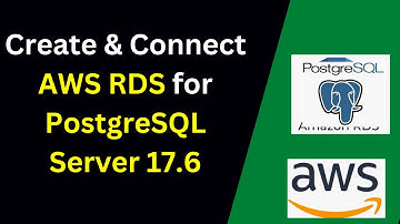 🚀 Learn How to Setup and Connect AWS RDS PostgreSQL 17.6 from pgAdmin in 8 Minutes!