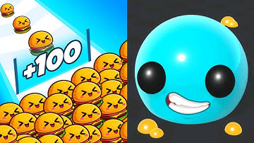 Food Run VS Clash of Slimes Max All Levels Gameplay Android,iOS NEW UPDATE