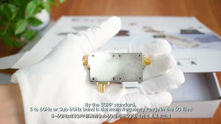 3 to 6GHz Full Band Dual Junction Coaxial Circulator