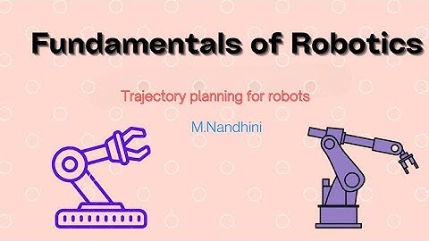 Trajectory Planning for robot manipulators