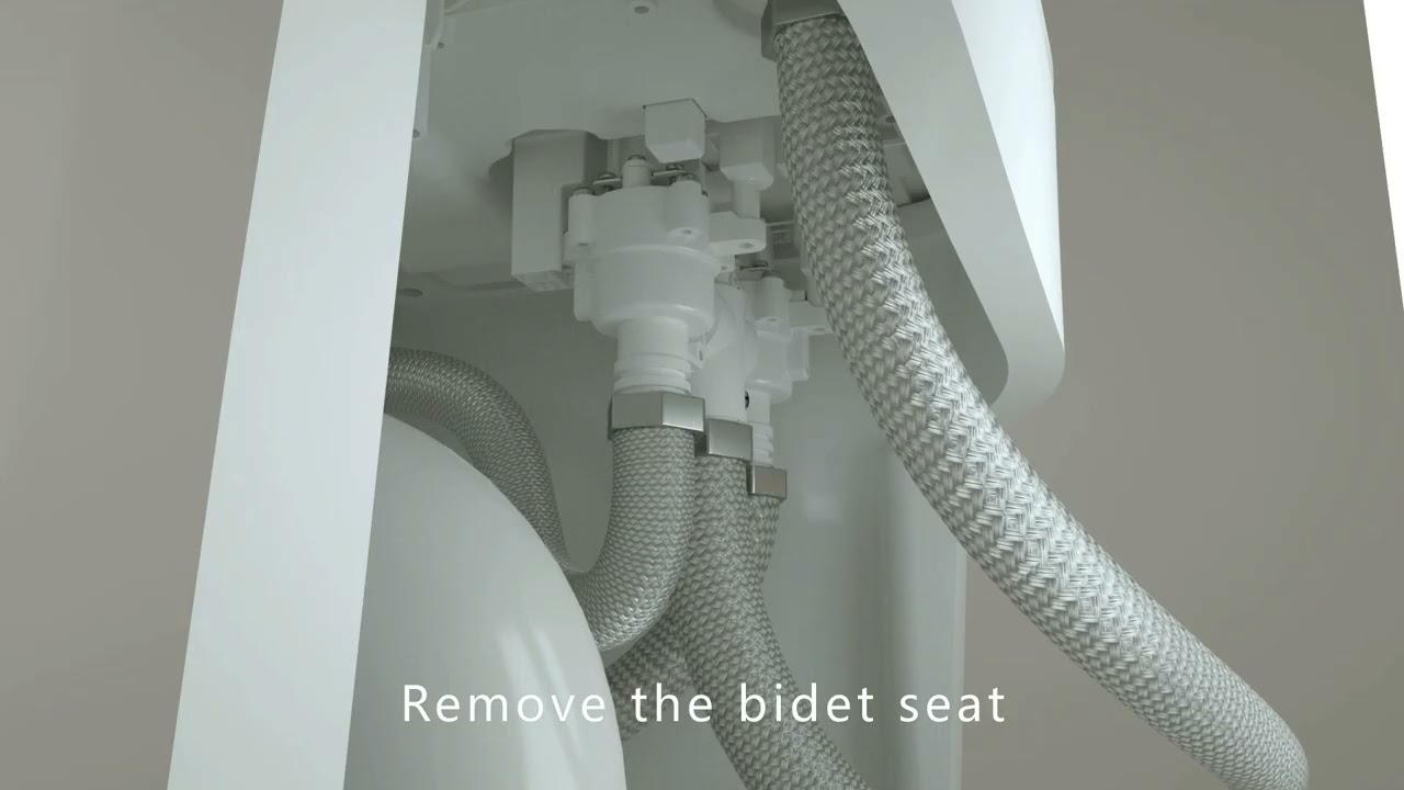 LEIVI T162A | How to Remove the Top Part of T162A Smart Toilet | Complete Guide for the Customers