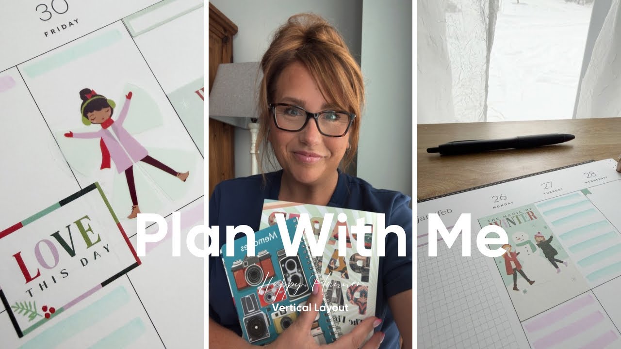 Plan With Me | Planning | Happy Planner | Journal | Planner 