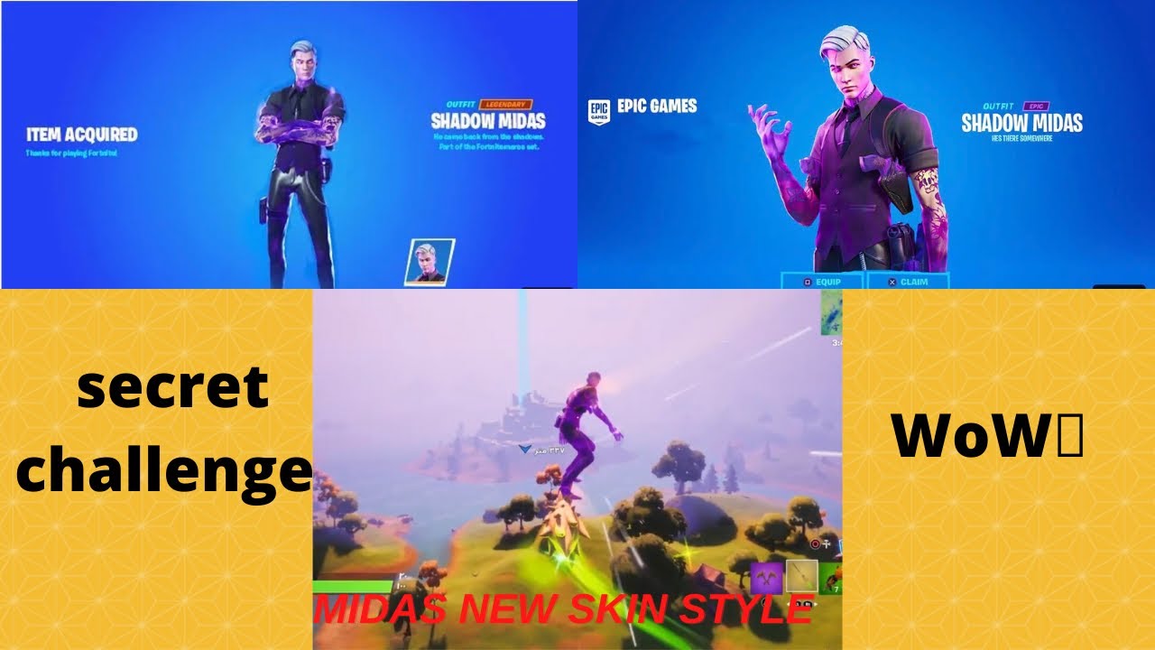 (Fortnite Nightmare) How to get midas style - YouTube