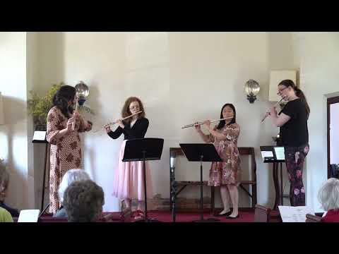 Sophie Weston - A Most Delicate Creature (improvisation for flute quartet)