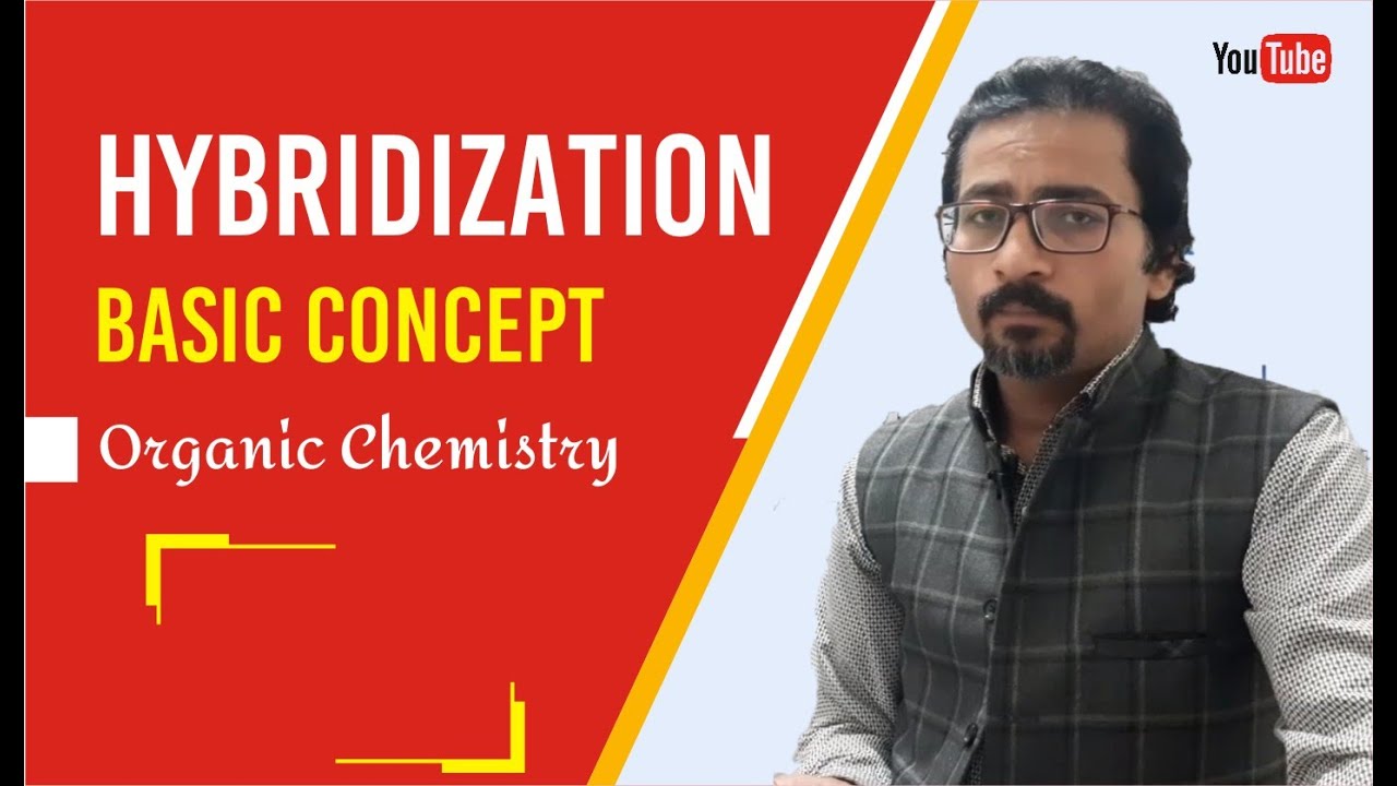 HYBRIDIZATION BASIC CONCEPTS | ORGANIC CHEMISTRY