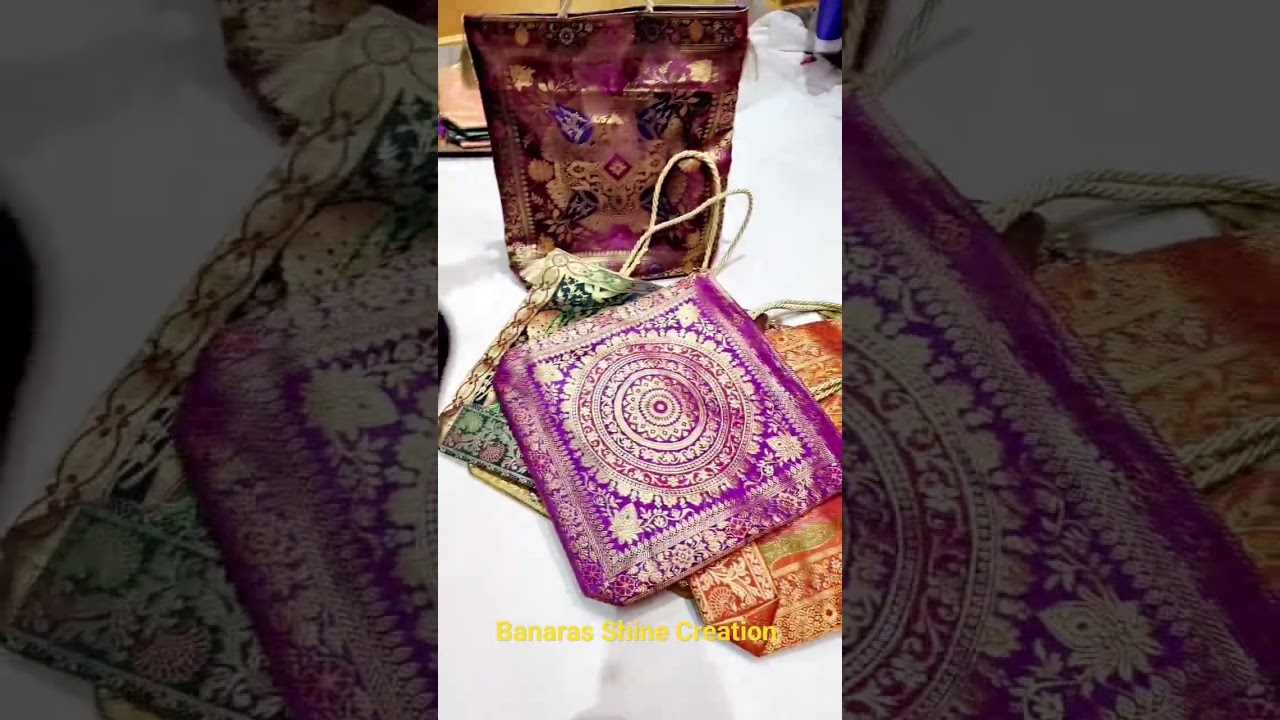 Banaras hand bags 