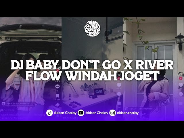 DJ BABY DON'T GO X RIVER FLOW WINDAH JOGET VIRAL TIKTOK BY DAPP FX class=