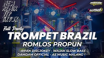 DJ PARTY FULL TROMPET X ROMLOS PROPUN FEAT DAMDAM OFFIAL AND AS MUSIC MALANG COCOK BUAT KARNAVAL2025