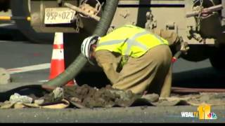 Video: Crews start work on city sinkhole