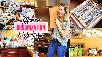 Extreme Kitchen Organization & Declutter || Complete Clean with me Disaster Organization 2020