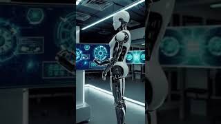 Robot work with digital machine super computer #supercomputer #ai #robotics #robot