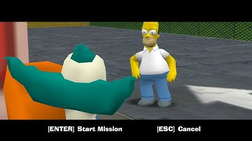 The Simpsons Hit & Run - Road Rage Returns Part One - One hell of a mod !