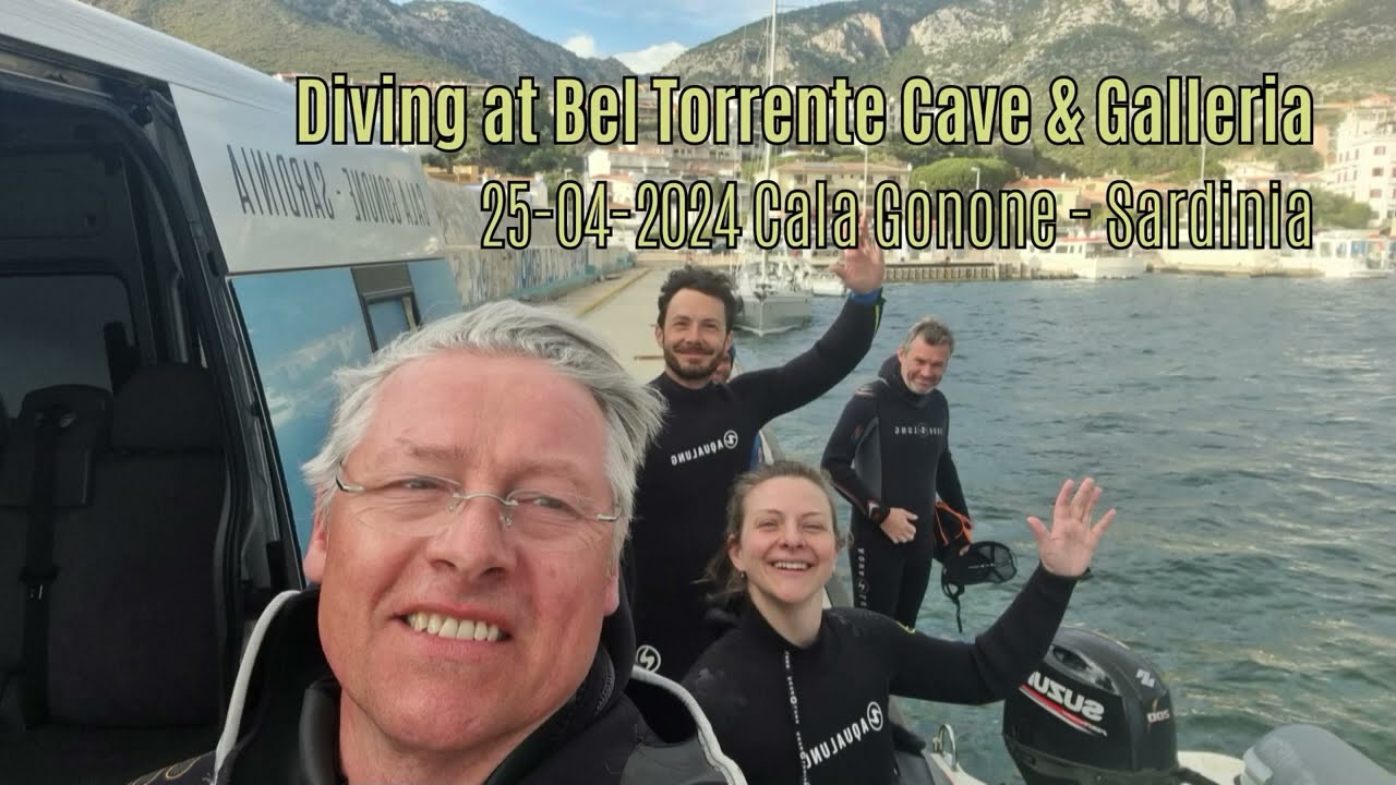 2024 04 25 Duiken Cala Gonone Bel Torrente en Galleria