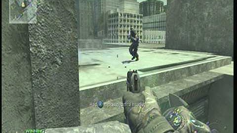 MW2 Skidrow Elevator, Outside of map