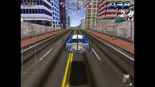 San Francisco Rush The Rock [Gamecube/Arcade] - Embarcadero 1st Place (Midway Arcade Treasures 3) screenshot 5