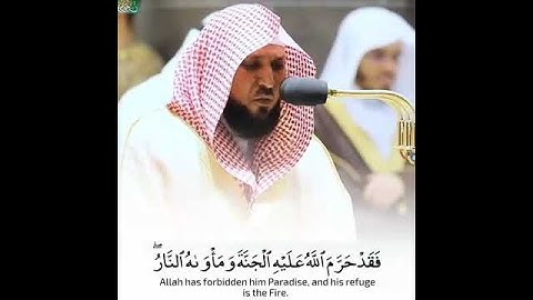 "خشوع في تلاوة كردية" يبدع فيها //الشيخ ماهر المعيقلي //