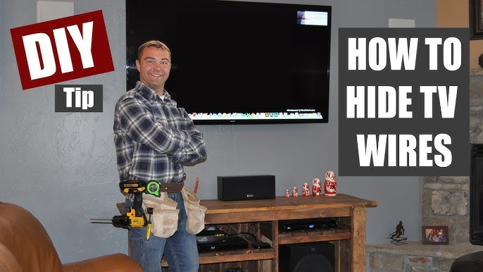 Make a TV Panel and Hide Your Wires : 10 Steps (with Pictures