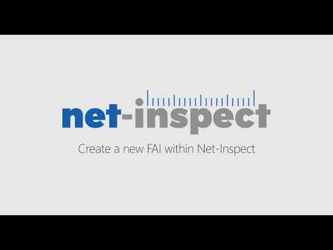 Creating a new FAI within Net Inspect