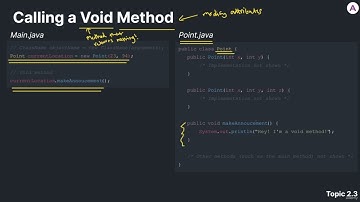 9 Calling A Void Method 720p ||   java tutorial basic for beginners