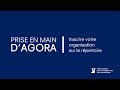 Tutoriel agora  inscrire votre organisation sur le rpertoire