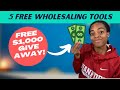 MUST HAVE Tools For Wholesaling Real Estate (FREE Giveaway!)