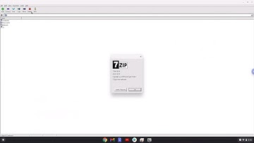 How to install 7-Zip on a Chromebook with Crossover 20