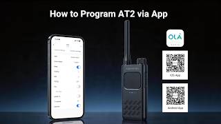 Alervites AT2 Smart UHF Radio Using Tip - Programming via App