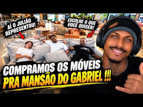 COMPRAMOS OS MÓVEIS PRA MANSÃO DO GABRIEL COXINHA! BALESTRIN FALIU