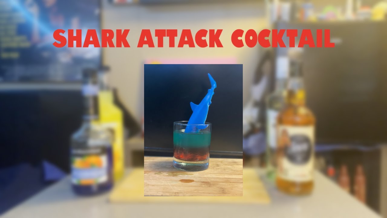 How to Make a Shark Attack Cocktail YouTube