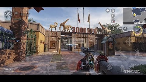 Nuke In New Zoo Map (CALL OF DUTY MOBILE GAMEPLAY IN 4K)