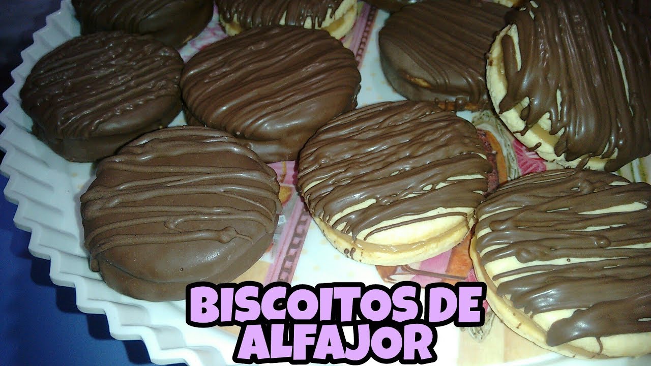 COMO FAZER BISCOITO DE ALFAJOR