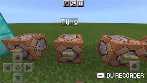 Every note in Minecraft commands. MCPE (playsound)