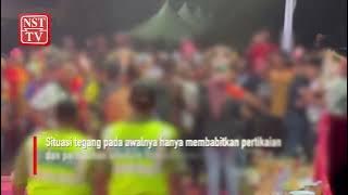 Meja juri diterbalik, pertandingan dikir barat tegang