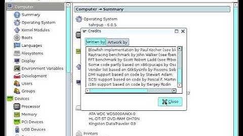 Demo: HardInfo, system information, diagnostic, benchmarking tool #troubleshooting #linuxapps #demo