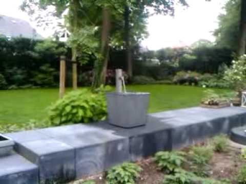 Verwonderend Strakke fontein in uw tuin www.jar.nl Zeist JAR - YouTube MJ-09