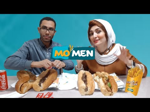 تحدى وتجربة مطعم مؤمن جربنا سنادويتشات كفتة و دجاج كرانشى و شيش طاووق