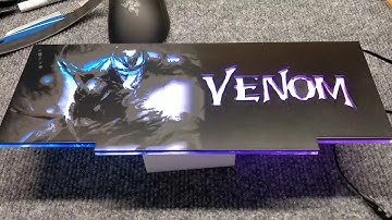 Venom addressable RGB GPU backplate